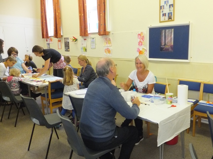 Lots of fun to be had at Messy Church